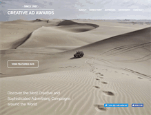 Tablet Screenshot of maxcdn.creativeadawards.com
